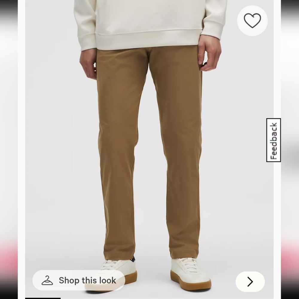 lululemon athletica Tan Chinos